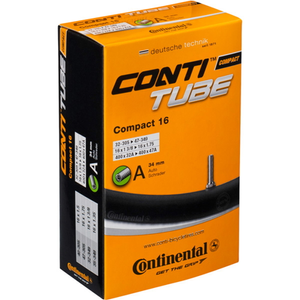 TUBE Con Compact Wide 20 S Black 20 x 1.9 - 2.5 inches schrader