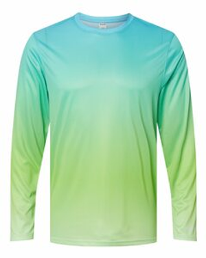 Paragon SM0225 Barbados Performance Pin Dot Long Sleeve T-Shirt