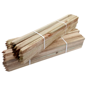 Wooden Tree Stakes/Plant Supports | 75cm & 135cm Sizes - 75cm, 20