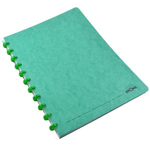 Atoma Classic Colours Card Cover Disc-Bound Refillable Notebook 210 x 297