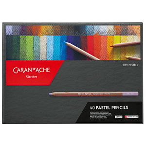 Caran d'Ache Pastel Pencil Assorted Box of 40