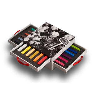Conté à Paris Carre Colour Crayons Box of 18 Assorted