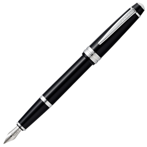 Cross Bailey Light Fountain Pen Black with Chrome Trim
