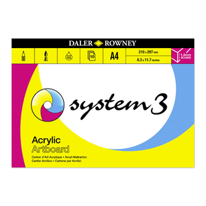 Daler-Rowney System3 Artboard Pad A4