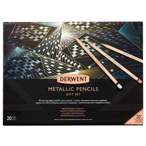 Derwent Metallic Pencils Box of 20 Limited Edition