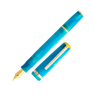 Esterbrook JR Pocket Fountain Pen Blue Breeze Custom Gena Nib