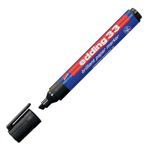 edding 33 Brilliant Paper Marker Pen Chisel