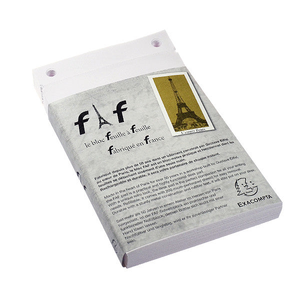 Exacompta FAF Desk Pad Refill No.3 (18.5 x 11.5) Plain