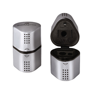 Faber-Castell Trio Sharpener Silver