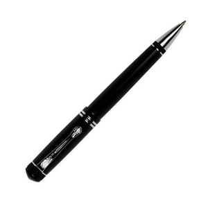 Kaweco Dia 2 Ballpoint Pen Black with Chrome Trim