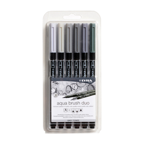 LYRA Aqua Brush Duo Pen Set of 6