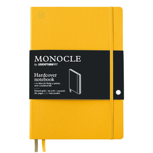Monocle by Leuchtturm1917 Hardcover Notebook B5 Yellow