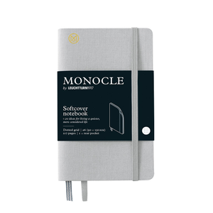 Monocle by Leuchtturm1917 Softcover Notebook A6 Light Grey