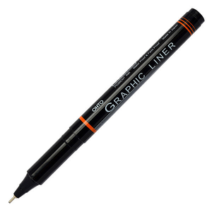 OHTO Graphic Liner Rollerball Drawing Pen Assorted Set of 6