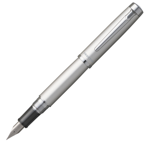 Platinum Procyon Luster Fountain Pen Satin Silver