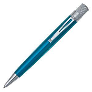 Retro 51 Tornado Classic Rollerball Pen Chrome Trim Peacock