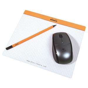 Rhodia Clic Bloc Mouse Pad Notepad (190 x 230)