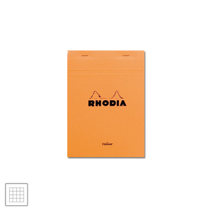 Rhodia Yellow Paper Head-Stapled Legal Pad A5 (148 x 210) 5x5 Squared