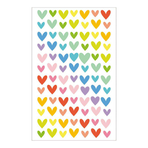 Rico Multicoloured Heart Stickers