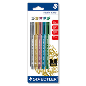 Staedtler Metallic Marker Pen Assorted Set of 5