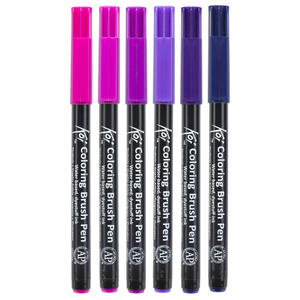 Sakura Koi Colourbrush Brushpen Set of 6 Galaxy