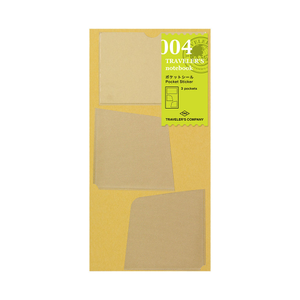 TRAVELER'S COMPANY Notebook Refill Pocket Stickers