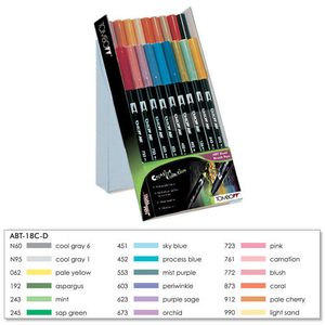 Tombow ABT Dual Brush Pen Set of 18