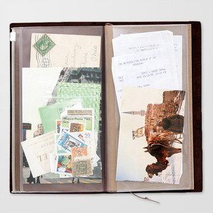 TRAVELER'S COMPANY Notebook Refill Zipper Pocket