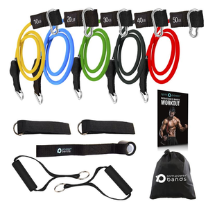 Tube Resistance Bands Elite (11-Piece Set)
