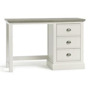Brompton Painted Acacia and Ash Top Dressing Table - Solid Hardwood