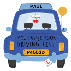 Moonpig Clintons You Passed Your Driving Test Card