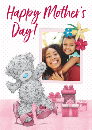 Tatty Teddy Happy Mother's Day Photo Upload Card