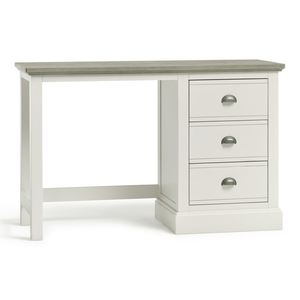 Brompton Painted Acacia and Ash Top Desk - Solid Hardwood