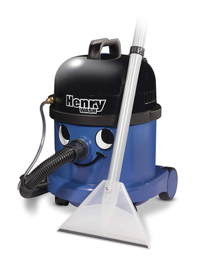 Numatic HVW370-2 Henry Wash Carpet Cleaner Wet Vacuum Cleaner 1000W 9L Blue