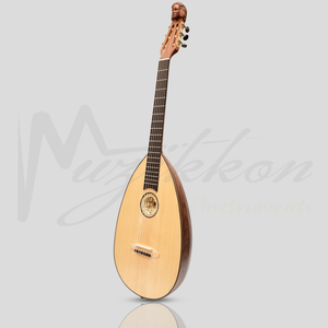 MUZIKKON LUTE GUITAR, 6 STRING ROSEWOOD