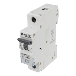 6A Single Pole 6kA C Curve MCB