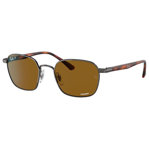 Ray-Ban RB3664CH-121/BB50 RB3664CH Sunglasses Chromance Light Brown Frame w Polarized