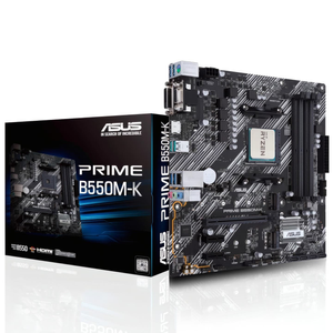 AMD Ryzen 5 5600X Six Core 4.6GHz, ASUS PRIME B550M-K Motherboard CPU Bundle
