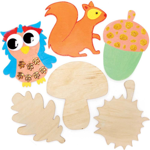 Autumn Wooden Shapes