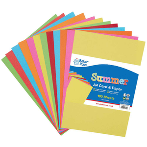 Summer A4 Card & Paper Pack