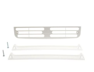 Alde Panel Radiator Top Vent & Mounting Kit - White - No Hooks