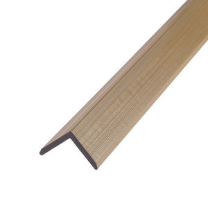 AlphaDeck Composite Decking L-Shaped Trim Oak 360x5x5cm