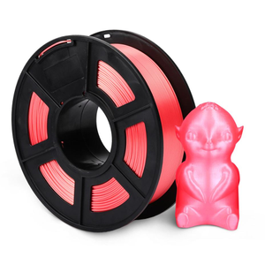 1 x Silk PLA+ 3D Filament 1.75mm Watermelon Red - 1KG