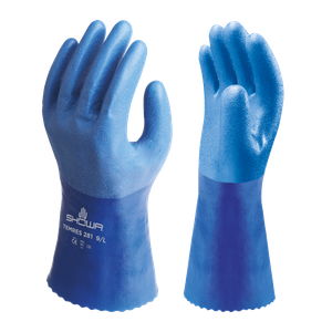 SHOWA TEMRES 281 Waterproof Nitrile Coated Work Gloves