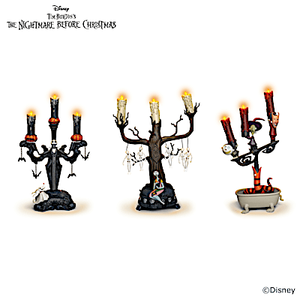 The Nightmare Before Christmas Candelabra Collection