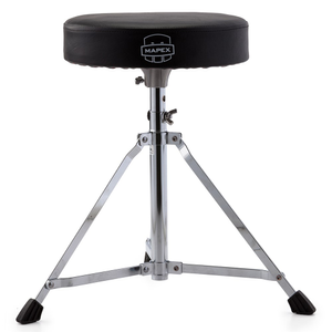 Mapex T400 Single Braced 3-Leg 2.5" Cushion Round Throne (12" x 2.5")