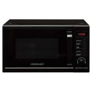 20L Black Freestanding Digital 800W Microwave Oven
