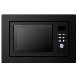 25L Black Built-In Combination Microwave and Oven