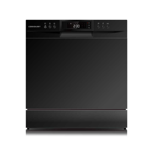 8 Place Setting Black Table Top Dishwasher