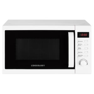 20L White Freestanding Digital 800W Microwave Oven